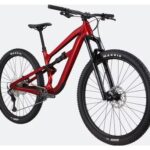 VTT Tout-Suspendu Cannondale Habit 4 Shimano Deore 12V 29'' Rouge Candy