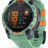 Montre GPS Garmin Instinct 3 AMOLED - 45 mm Vert Neotropic avec Bracelet en Silicone Vert Neotropic