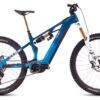 VTT Électrique Tout-Suspendu Cube Stereo Hybrid One77 HPC AT 800 Sram X0 Eagle AXS 12V 800 Wh 29''/27.5'' Bleu Actionteam 2025