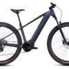 VTT Électrique Semi-Rigide Cube Reaction Hybrid Pro 800 Shimano Deore/Deore XT 12V 800 Wh 29'' Gris Metallic 2025