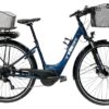 Vélo Ville Electrique Trek Verve+1 Low Step Shimano Altus 8V 400wh Bleu 2021 - Produit Reconditionné