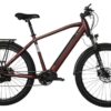 Vélo de Ville Électrique Bicyklet Raymond Shimano Acera 9V 504 Wh 27.5'' Rouge Bordeaux