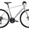 Vélo Fitness Trek FX 2 Disc Shimano Acera/Altus 9V 700 mm Gris Quicksilver