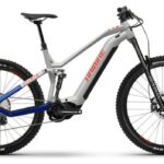 VTT Électrique Tout-Suspendu Haibike AllMtn 7 Shimano SLX 12V 720 Wh 29/27.5'' Gris Bleu 2024