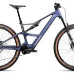 VTT Électrique Tout-Suspendu Orbea Rise SL M20 Shimano SLX 12V 630 Wh 29'' Bleu Tanzanite Carbon View 2025