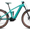 VTT Électrique Tout-Suspendu Cube Stereo Hybrid One44 EX 800 Shimano Deore/Deore XT 12V 800 Wh 29'' Bleu Scuba 2025